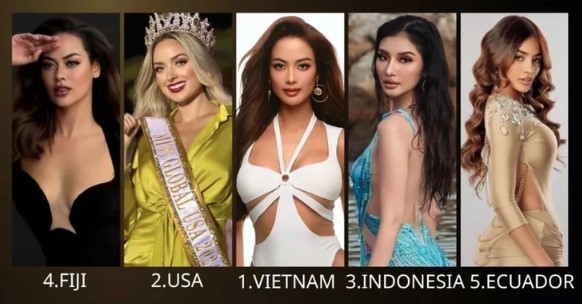 Vietnamese contestant predicted to win Miss Global 2024 pageant